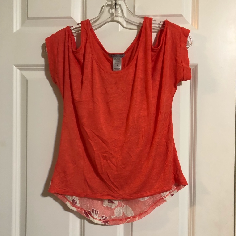 Charlotte Russe Cold Shoulder T